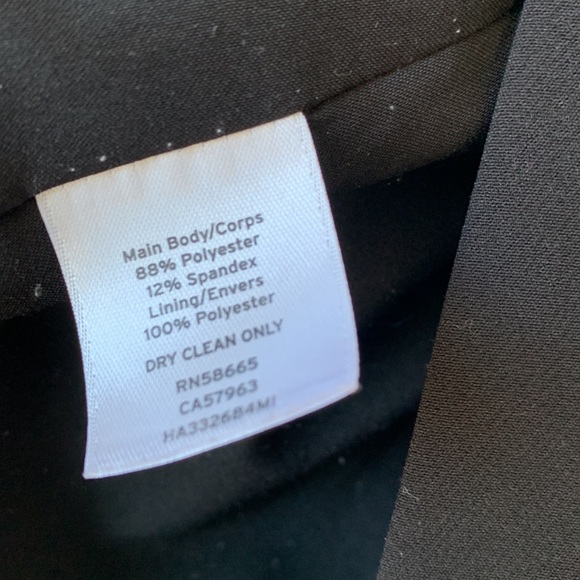 Halogen Blazer M Open Front Collarless Jacket with Zip Detail - Picture 5 of 8